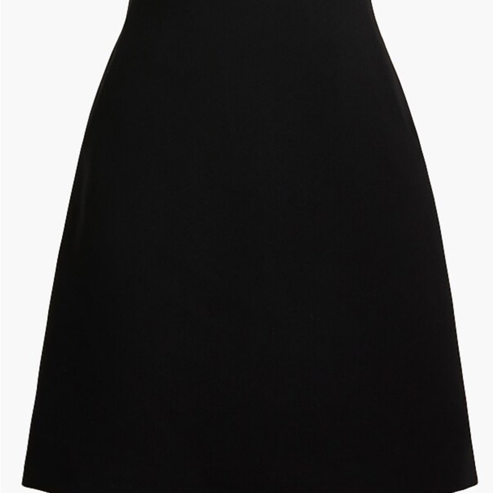J. Crew Factory Black A-Line Skirt